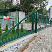Automatická hliníková posuvná brána, plotová pole, branka, elektrický pohon. Zakázková výroba FL BRÁNY. 
