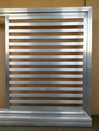 Detail branky s nelakovanou výplní ITALY, zakázková výroba FL BRÁNY (ilustrační foto) Detail branky s nelakovanou výplní ITALY, zakázková výroba FL BRÁNY (ilustrační foto)