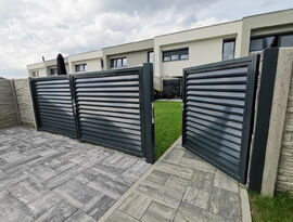 Automatické hliníkové posuvné brány, výrobce FL BRÁNY