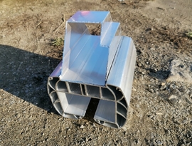 Komponenta posuvné brány BIG BOSS s rámem. Zakázková výroba FL BRÁNY.  