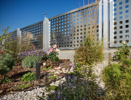 Hliníkové sloupky a plotová pole s výplní ALSQUARE bez lakování, zakázková výroba - značka FL BRÁNY