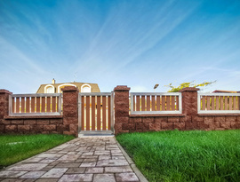 Hliníkové vstupní branky značky FL BRÁNY