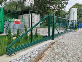 Automatická hliníková posuvná brána, plotová pole, branka, elektrický pohon. Zakázková výroba FL BRÁNY.