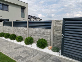 Automatická hliníková posuvná brána, plotová pole, branka, elektrický pohon. Zakázková výroba FL BRÁNY.