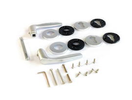 Klika s cylindrickou vložkou, příslušenství