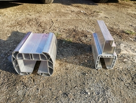 Detail komponenty pro brány nadstandardních rozměrů Big Boss od značky FL BRÁNY, tyto součástky musí být robustnější než je tomu u bran standardních rozměrů.