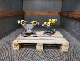 Vozíky pro posuvnou hliníkovou bránu BIG BOSS. Zakázková výroba FL BRÁNY. 