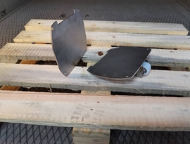 Záslepka kolejnice pro hlinÍkové posuvné brány BIG BOSS, zakázková výroba FL BRÁNY.  