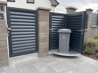 Točna na popelnici: chytr&eacute; ře&scaron;en&iacute; pro modern&iacute; domy bez kompromisů