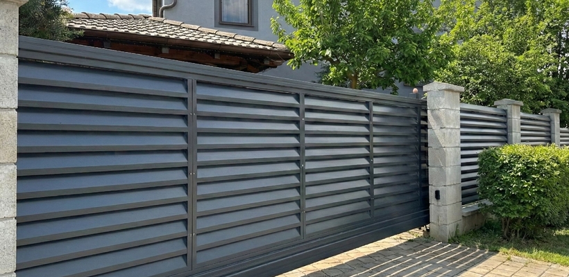 Hliníkové ploty a brány v roce 2026: Vsaďte na antracitovou eleganci a včasnou objednávku